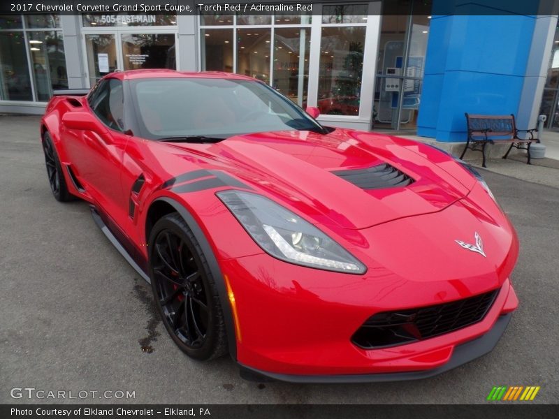 Torch Red / Adrenaline Red 2017 Chevrolet Corvette Grand Sport Coupe