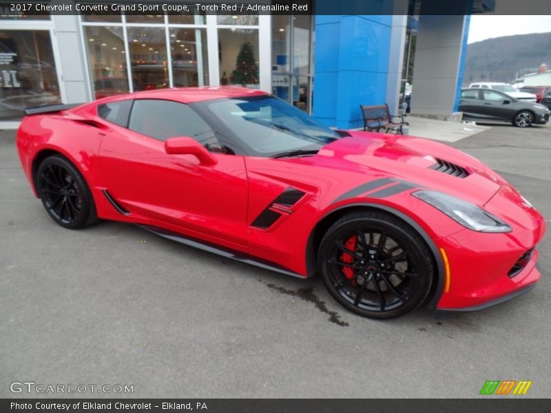 Torch Red / Adrenaline Red 2017 Chevrolet Corvette Grand Sport Coupe