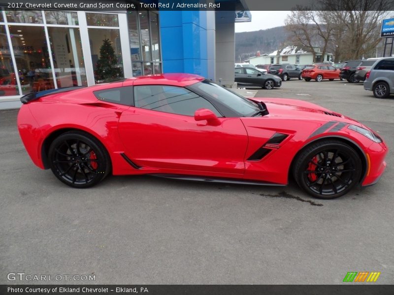 Torch Red / Adrenaline Red 2017 Chevrolet Corvette Grand Sport Coupe
