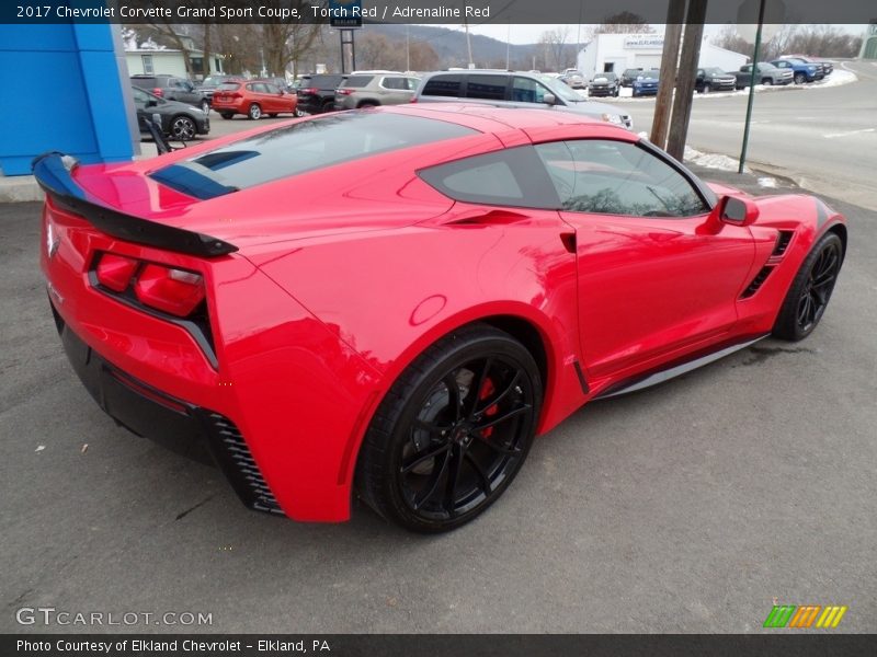 Torch Red / Adrenaline Red 2017 Chevrolet Corvette Grand Sport Coupe