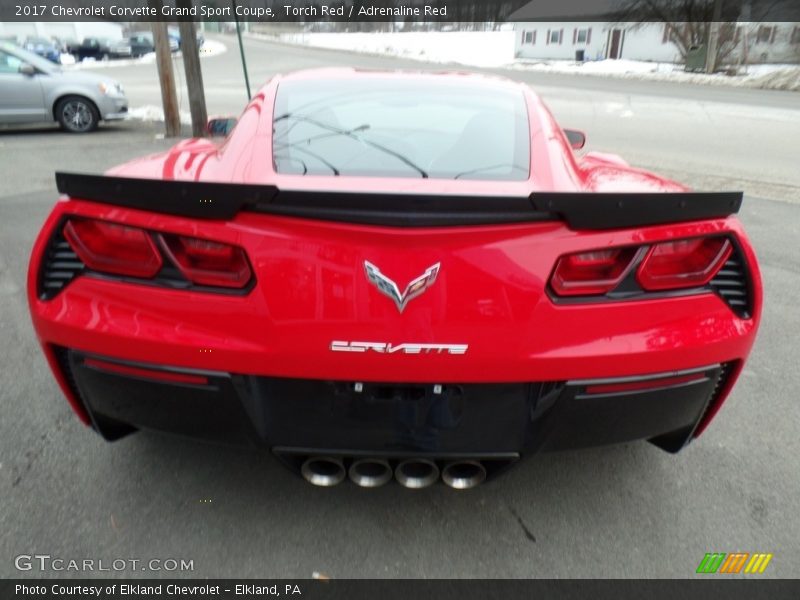 Torch Red / Adrenaline Red 2017 Chevrolet Corvette Grand Sport Coupe