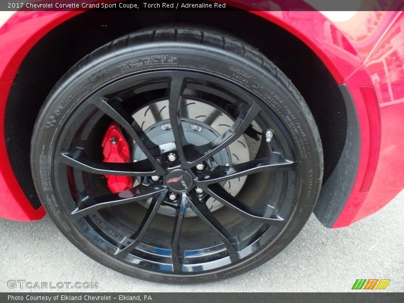 Torch Red / Adrenaline Red 2017 Chevrolet Corvette Grand Sport Coupe