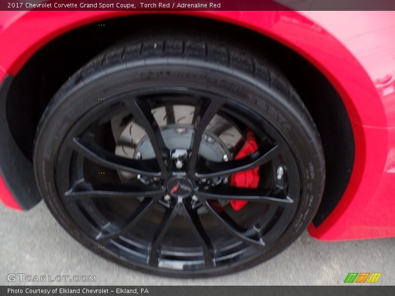 Torch Red / Adrenaline Red 2017 Chevrolet Corvette Grand Sport Coupe