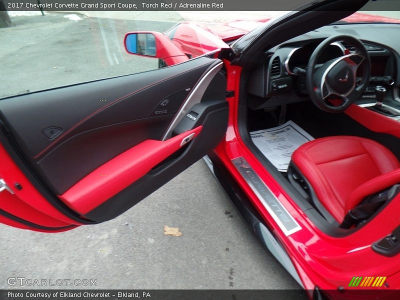 Torch Red / Adrenaline Red 2017 Chevrolet Corvette Grand Sport Coupe