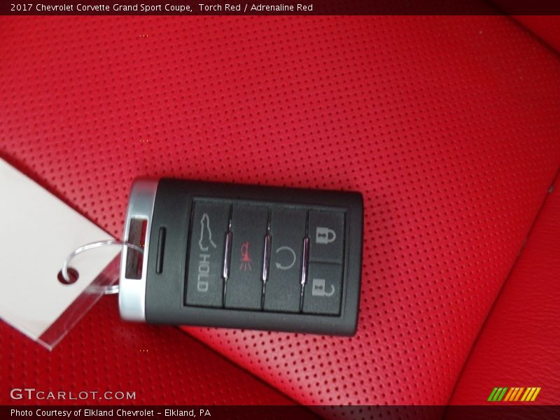 Torch Red / Adrenaline Red 2017 Chevrolet Corvette Grand Sport Coupe