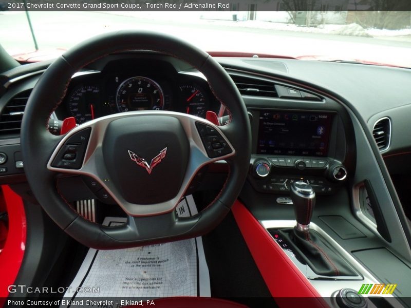 Torch Red / Adrenaline Red 2017 Chevrolet Corvette Grand Sport Coupe