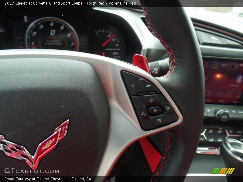 Torch Red / Adrenaline Red 2017 Chevrolet Corvette Grand Sport Coupe