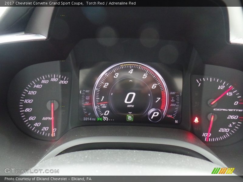 Torch Red / Adrenaline Red 2017 Chevrolet Corvette Grand Sport Coupe