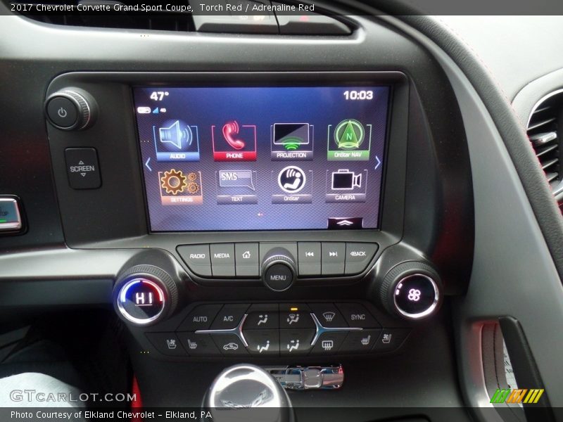 Torch Red / Adrenaline Red 2017 Chevrolet Corvette Grand Sport Coupe