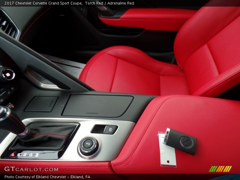 Torch Red / Adrenaline Red 2017 Chevrolet Corvette Grand Sport Coupe