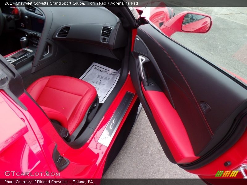 Torch Red / Adrenaline Red 2017 Chevrolet Corvette Grand Sport Coupe