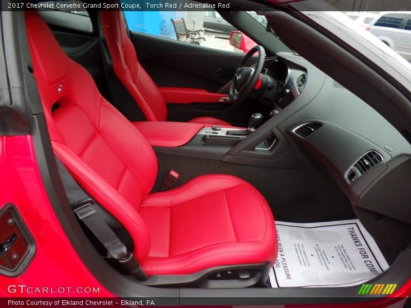 Torch Red / Adrenaline Red 2017 Chevrolet Corvette Grand Sport Coupe