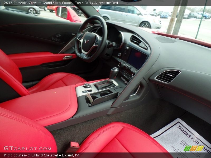 Torch Red / Adrenaline Red 2017 Chevrolet Corvette Grand Sport Coupe