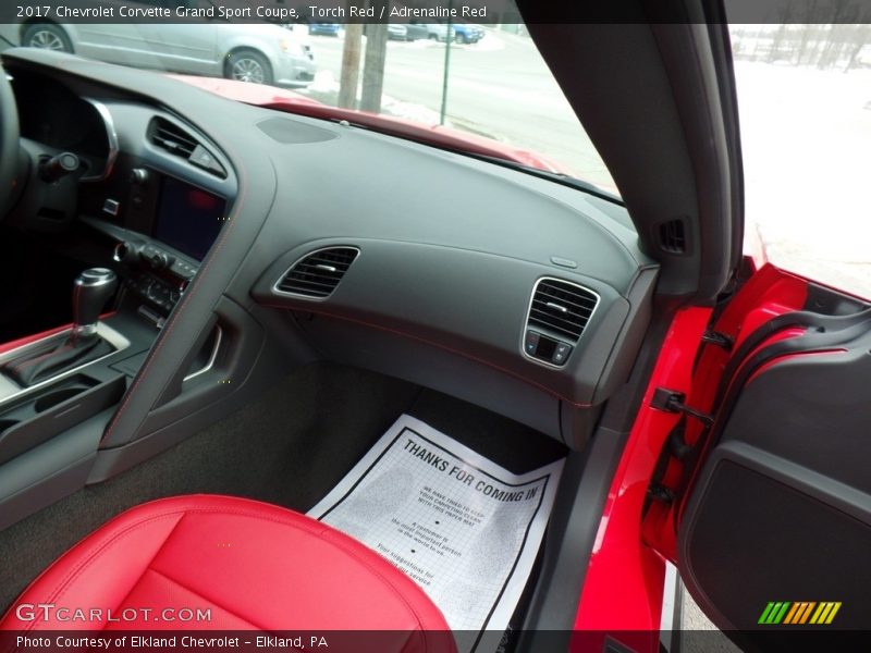 Torch Red / Adrenaline Red 2017 Chevrolet Corvette Grand Sport Coupe