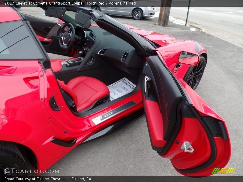 Torch Red / Adrenaline Red 2017 Chevrolet Corvette Grand Sport Coupe