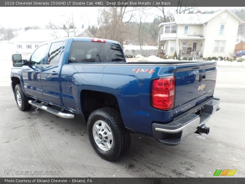 Deep Ocean Blue Metallic / Jet Black 2019 Chevrolet Silverado 2500HD LT Double Cab 4WD