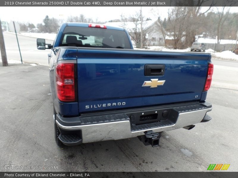 Deep Ocean Blue Metallic / Jet Black 2019 Chevrolet Silverado 2500HD LT Double Cab 4WD