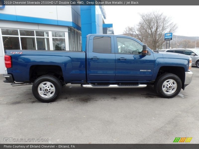  2019 Silverado 2500HD LT Double Cab 4WD Deep Ocean Blue Metallic