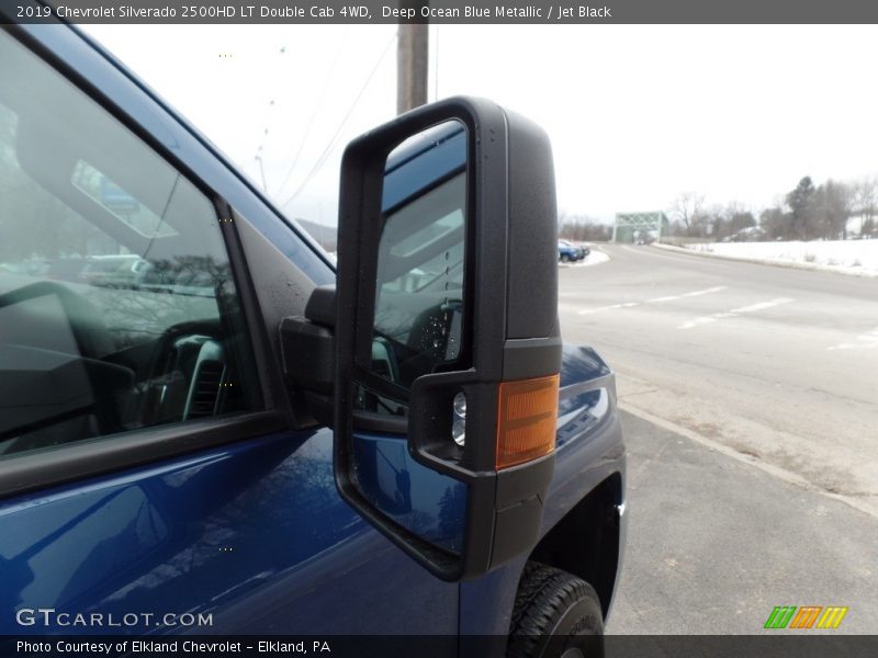 Deep Ocean Blue Metallic / Jet Black 2019 Chevrolet Silverado 2500HD LT Double Cab 4WD