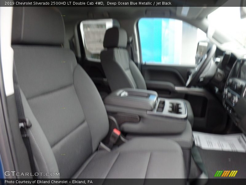 Deep Ocean Blue Metallic / Jet Black 2019 Chevrolet Silverado 2500HD LT Double Cab 4WD
