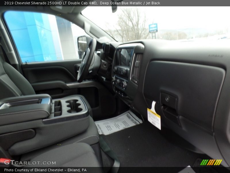 Deep Ocean Blue Metallic / Jet Black 2019 Chevrolet Silverado 2500HD LT Double Cab 4WD