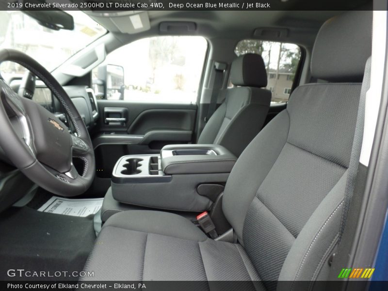 Front Seat of 2019 Silverado 2500HD LT Double Cab 4WD