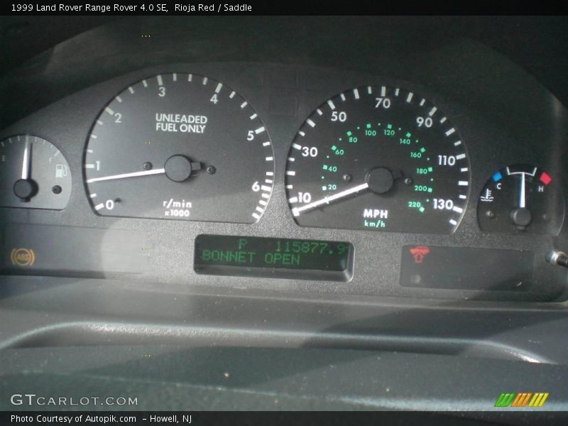 Rioja Red / Saddle 1999 Land Rover Range Rover 4.0 SE