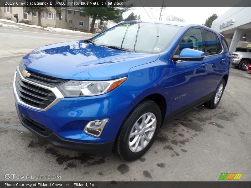 Kinetic Blue Metallic / Jet Black 2019 Chevrolet Equinox LT AWD