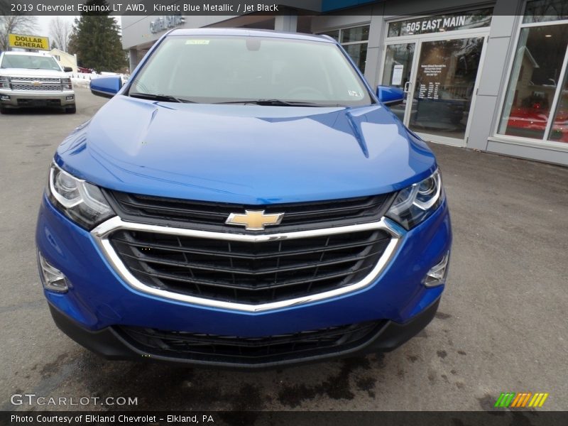 Kinetic Blue Metallic / Jet Black 2019 Chevrolet Equinox LT AWD