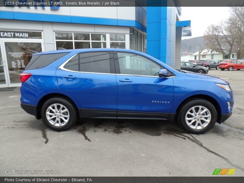 Kinetic Blue Metallic / Jet Black 2019 Chevrolet Equinox LT AWD