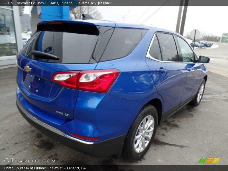 Kinetic Blue Metallic / Jet Black 2019 Chevrolet Equinox LT AWD