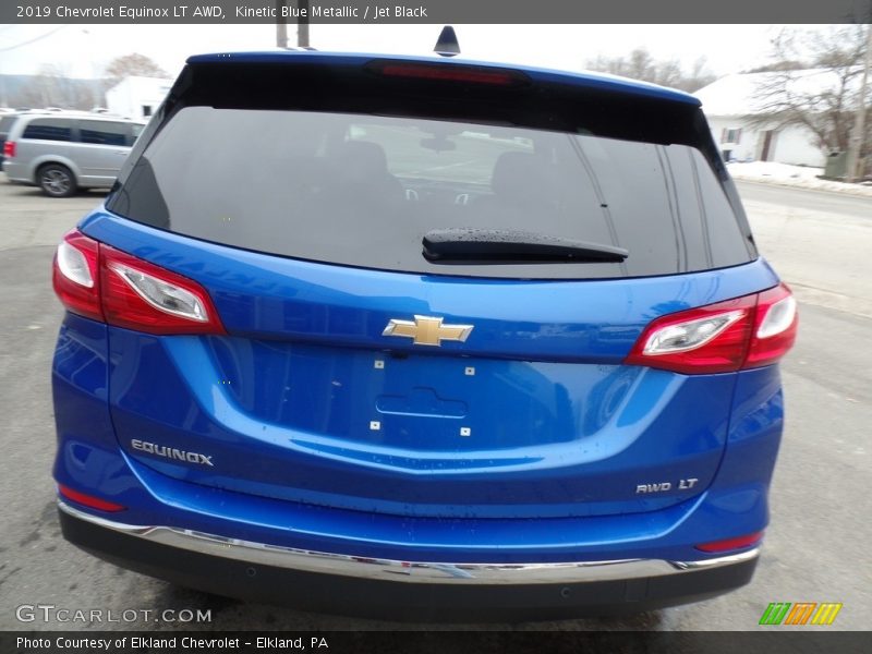 Kinetic Blue Metallic / Jet Black 2019 Chevrolet Equinox LT AWD