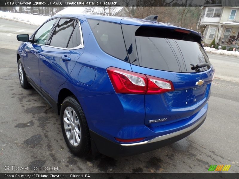 Kinetic Blue Metallic / Jet Black 2019 Chevrolet Equinox LT AWD