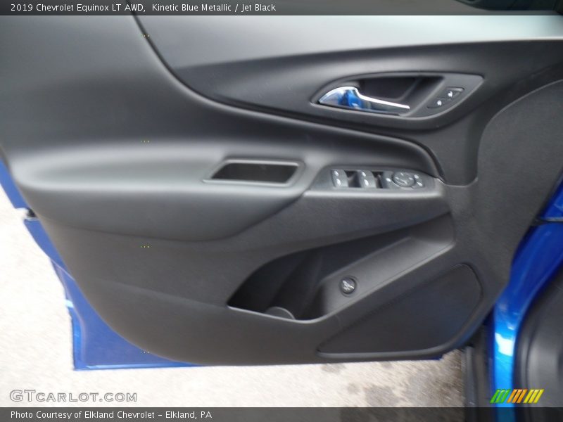 Kinetic Blue Metallic / Jet Black 2019 Chevrolet Equinox LT AWD