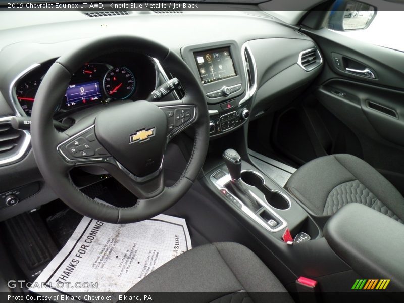 Kinetic Blue Metallic / Jet Black 2019 Chevrolet Equinox LT AWD