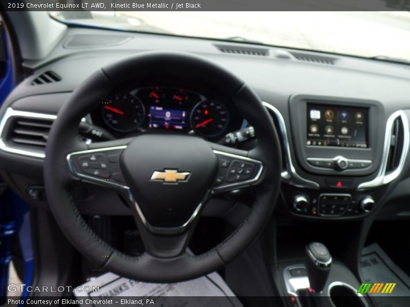 Kinetic Blue Metallic / Jet Black 2019 Chevrolet Equinox LT AWD