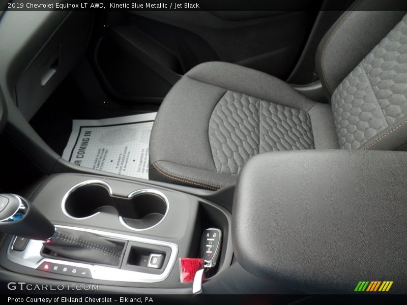Kinetic Blue Metallic / Jet Black 2019 Chevrolet Equinox LT AWD