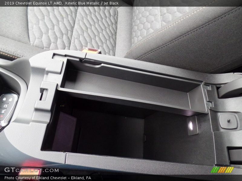 Kinetic Blue Metallic / Jet Black 2019 Chevrolet Equinox LT AWD