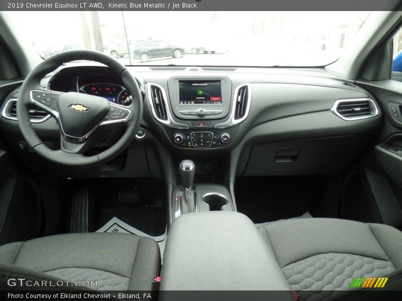Kinetic Blue Metallic / Jet Black 2019 Chevrolet Equinox LT AWD