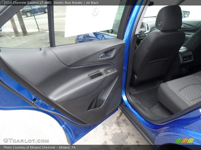 Kinetic Blue Metallic / Jet Black 2019 Chevrolet Equinox LT AWD