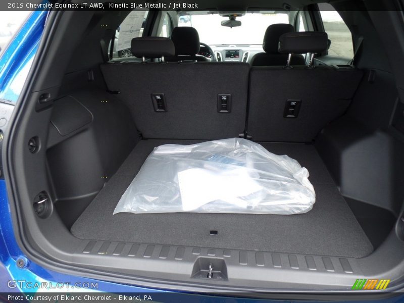 Kinetic Blue Metallic / Jet Black 2019 Chevrolet Equinox LT AWD