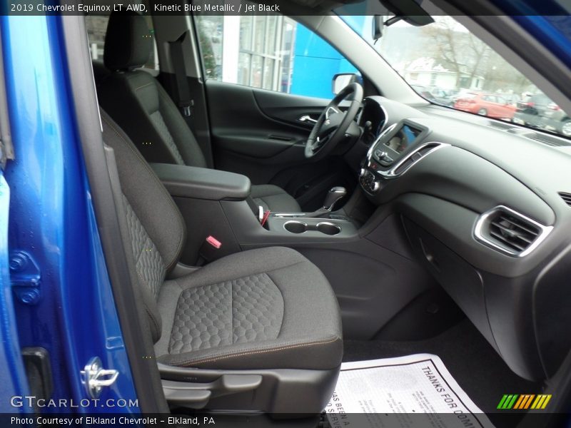 Kinetic Blue Metallic / Jet Black 2019 Chevrolet Equinox LT AWD