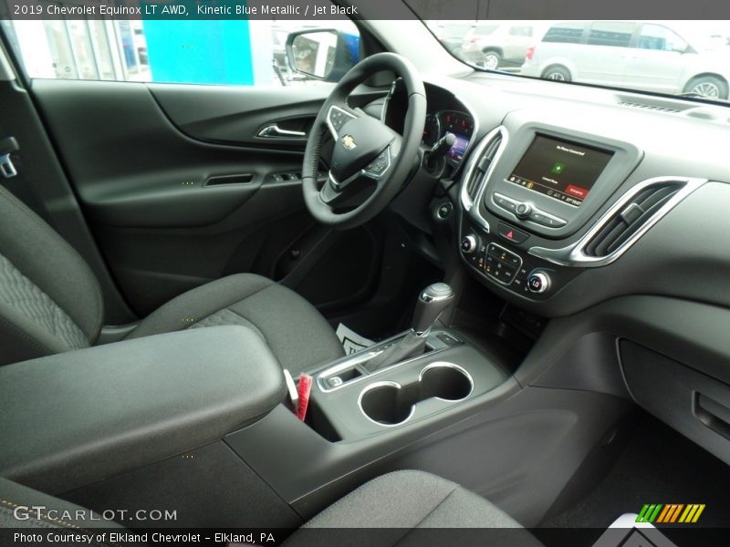 Kinetic Blue Metallic / Jet Black 2019 Chevrolet Equinox LT AWD