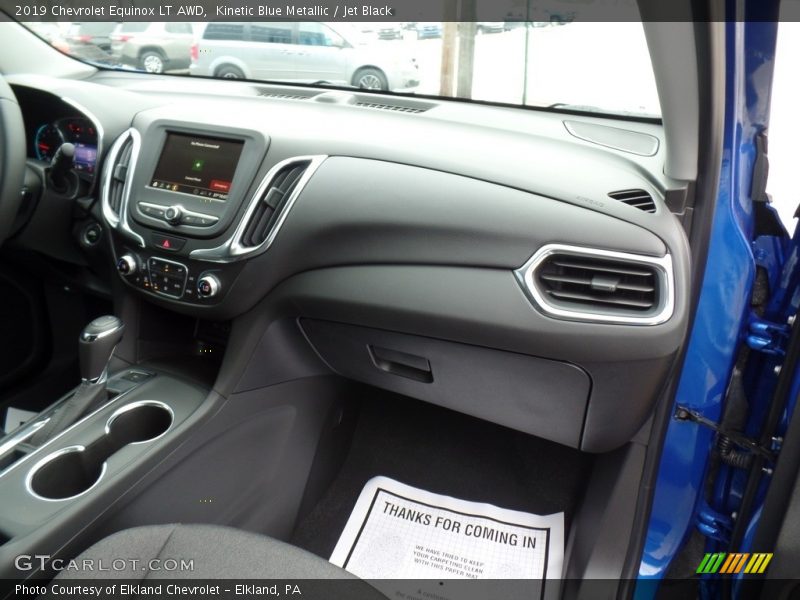 Kinetic Blue Metallic / Jet Black 2019 Chevrolet Equinox LT AWD