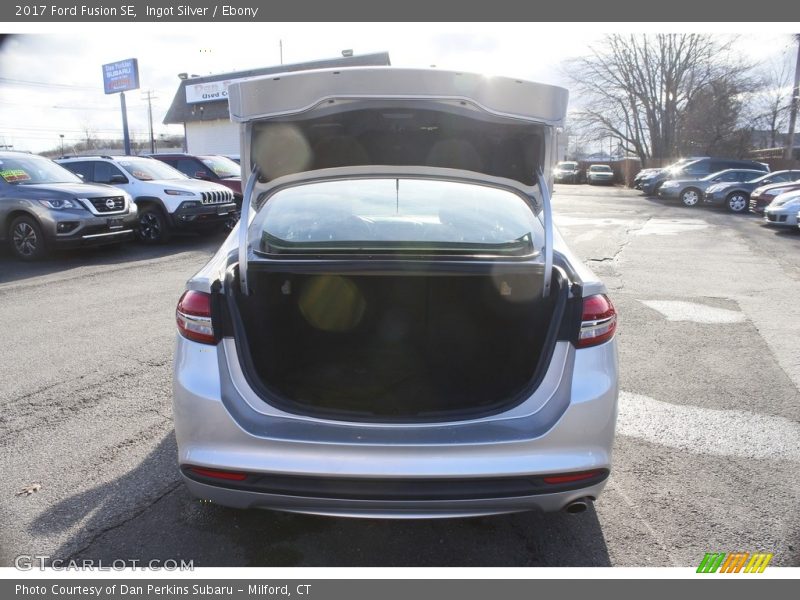 Ingot Silver / Ebony 2017 Ford Fusion SE