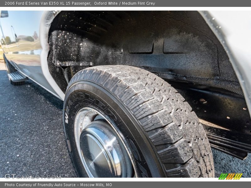 Oxford White / Medium Flint Grey 2006 Ford E Series Van E350 XL 15 Passenger
