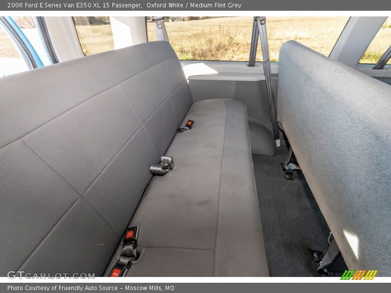 Oxford White / Medium Flint Grey 2006 Ford E Series Van E350 XL 15 Passenger