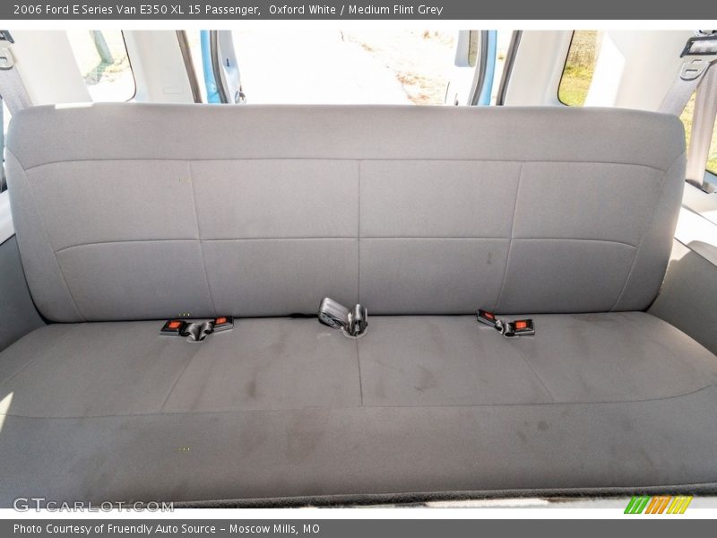 Oxford White / Medium Flint Grey 2006 Ford E Series Van E350 XL 15 Passenger