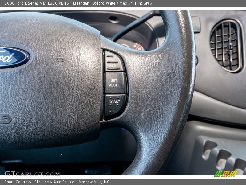 Oxford White / Medium Flint Grey 2006 Ford E Series Van E350 XL 15 Passenger