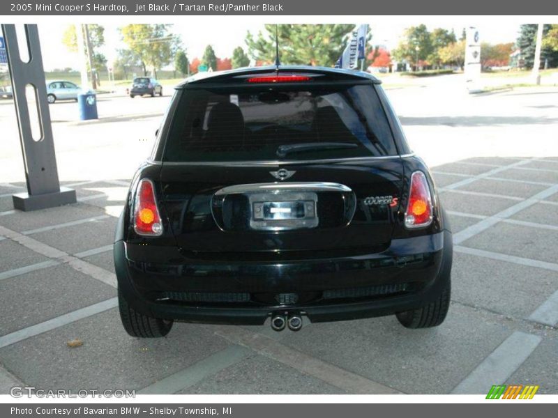 Jet Black / Tartan Red/Panther Black 2005 Mini Cooper S Hardtop